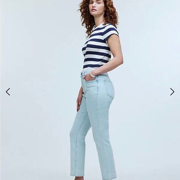 Madewell light Wash  curvy vintage jeans size 25 - Picture 2 of 12